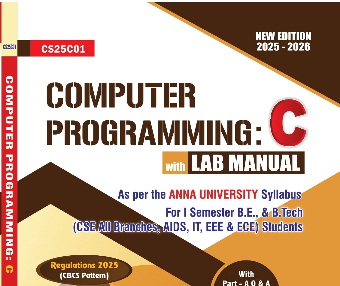 Computer Programming C Computer Programming C