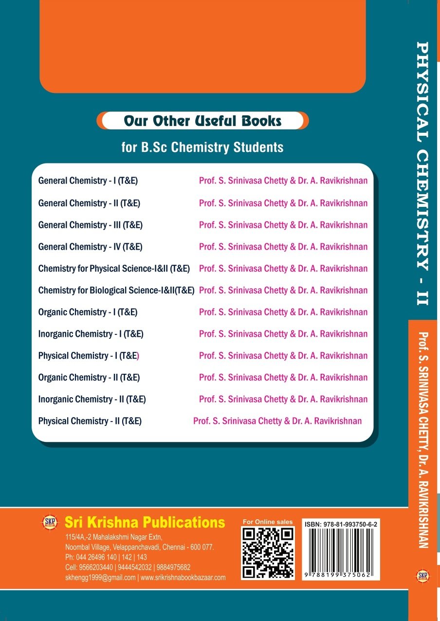 Physical Chemistry II_ back Physical Chemistry II_ back